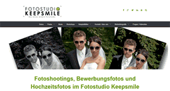 Desktop Screenshot of fotostudio-keepsmile.de