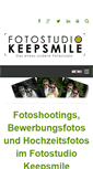 Mobile Screenshot of fotostudio-keepsmile.de